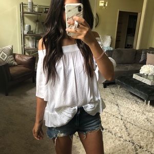 Crown & Ivy off shoulder blouse